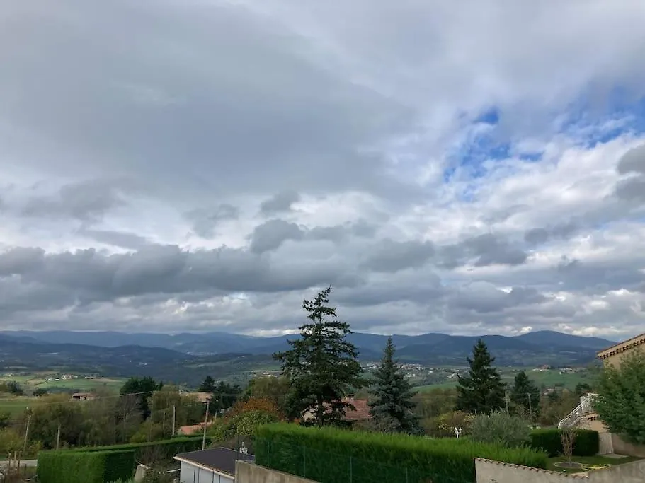 הוילה Saint-Barthelemy-le-Plain Les Jeanlene בית נופש